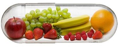 Vitamini v izdelkih za moško moč